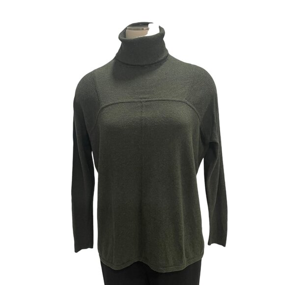 White + Warren Womens Turtleneck Sweater M Soft Cozy Knit Casual or Workwear - Picture 9 of 9